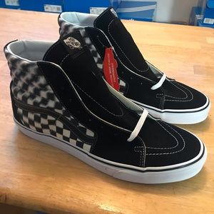 Vans Shoes - Vans Sk8-Hi Blury Checkered Shoes Sneakers Mens 13 Vans Shoes - Vans Sk8-Hi Blury Checkered Shoes Sneakers Mens 13